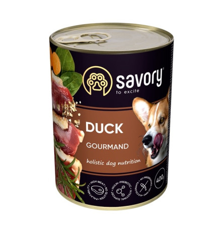Savory Dog Adult Duck 400 г